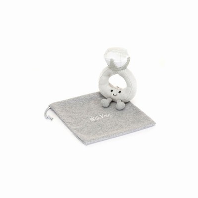 Jellycat Amuseables Diamond Ring with Bolsa | GKOF-36912